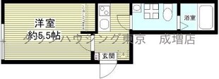 大山フラッツの物件間取画像